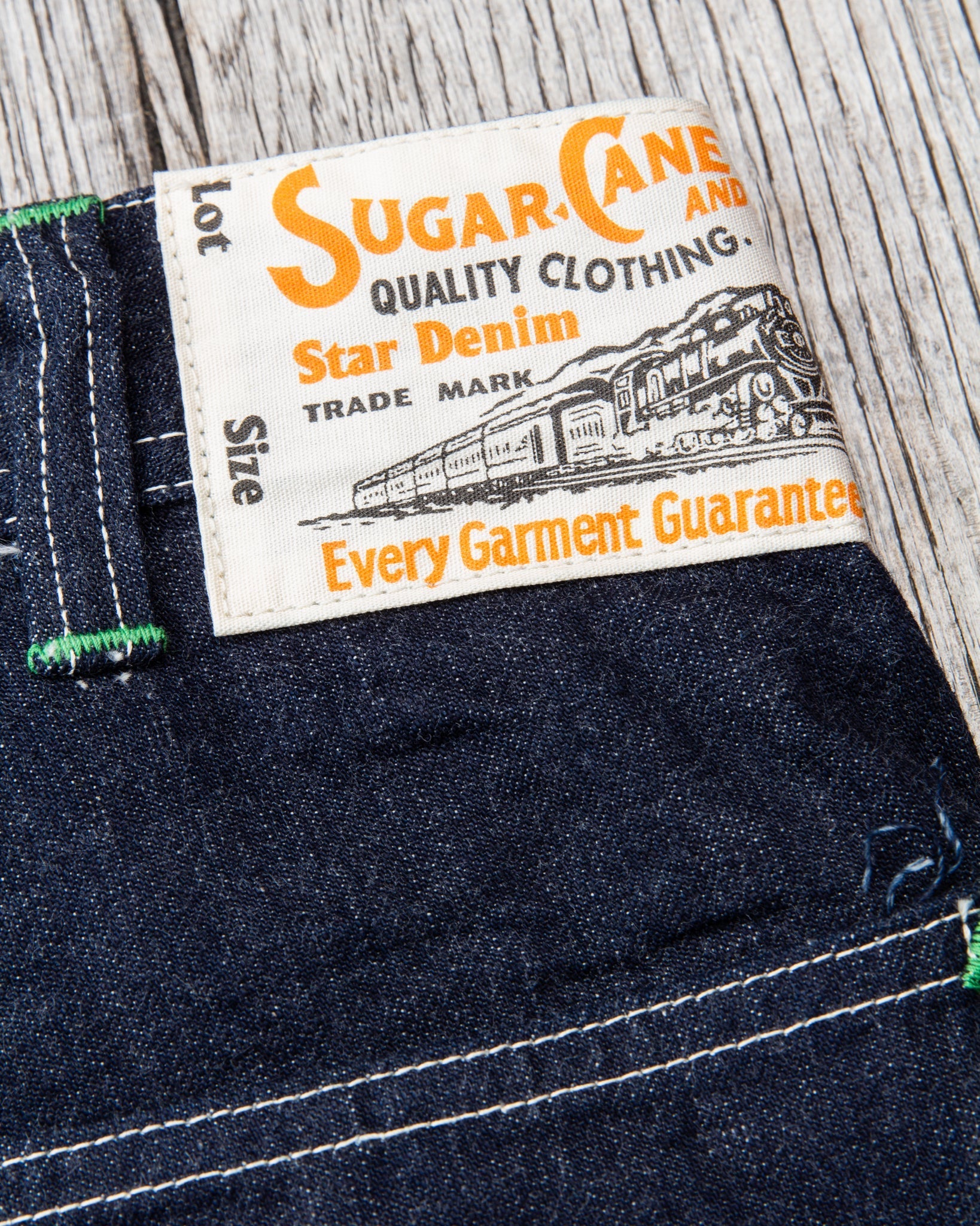 Sugar Cane & Co. 11oz. Blue Denim Work Pants SC41822 – Second Sunrise