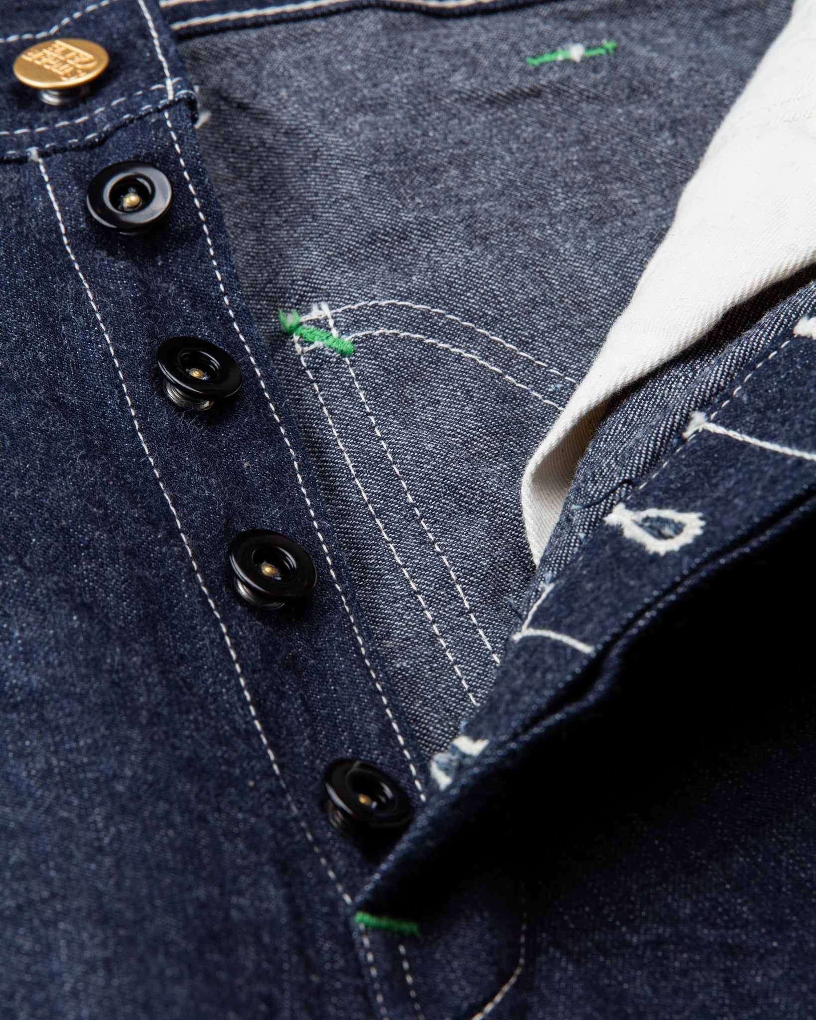 Sugar Cane & Co. 11oz. Blue Denim Work Pants SC41822 – Second Sunrise