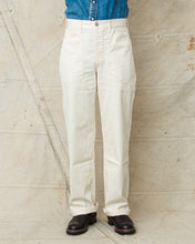 Buzz Rickson's Trousers Working White Twill BR42451