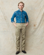 Buzz Rickson's Original Spec Chinos Khaki One Wash BR40025A