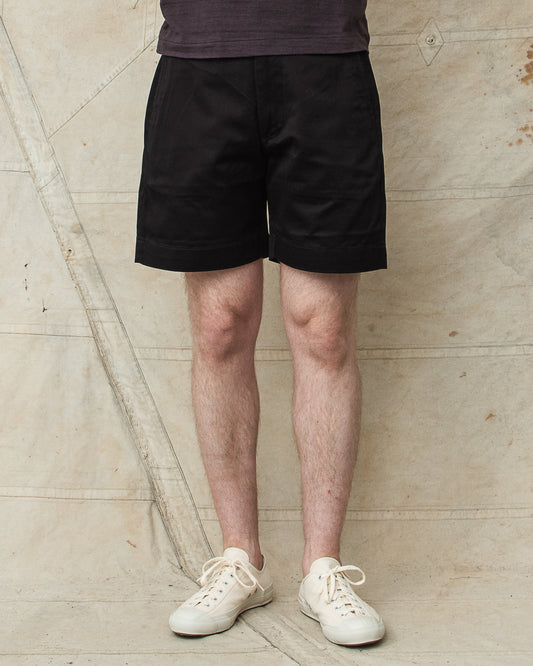 Buzz Rickson's Military Chinos 1945 Model Shorts Black BR52381