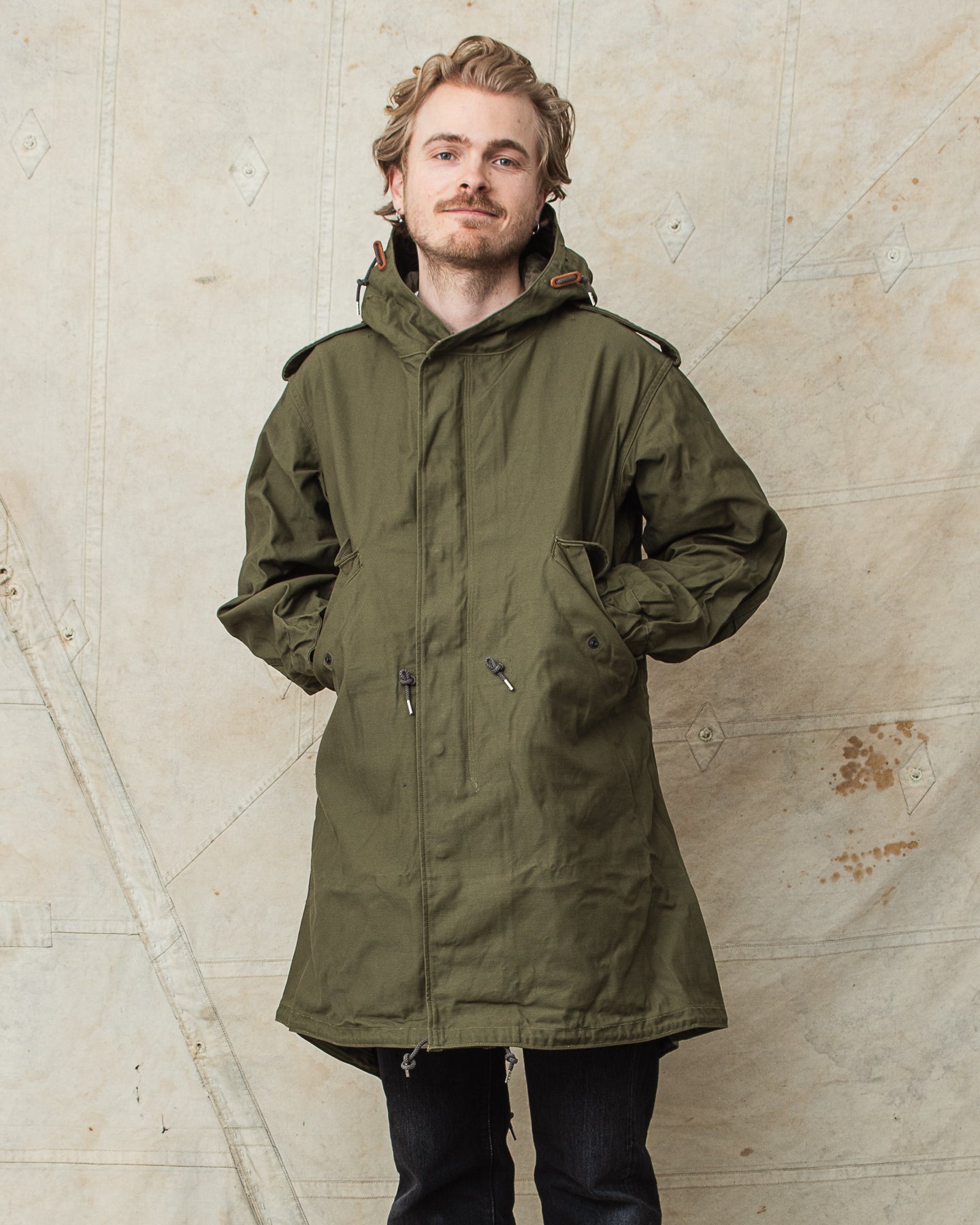 Buzz Rickson's M-51 Fish Tail Parka Olive BR12266 – Second Sunrise