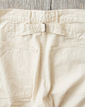 Buzz Rickson's Trousers Working White Twill BR42451