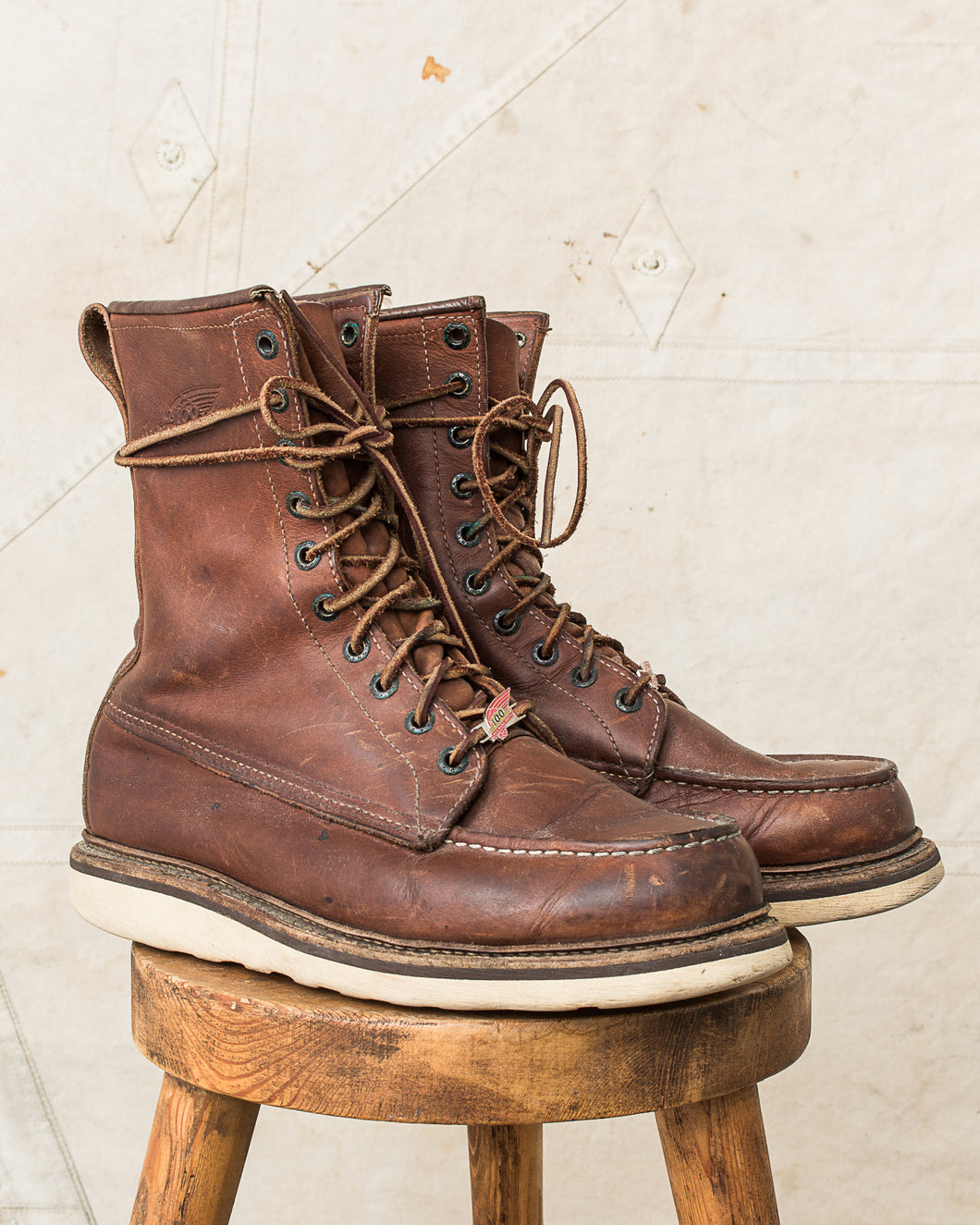 Second Hand Red Wing Classic Moc Toe Style No. 1906 100th Anniversary Edition