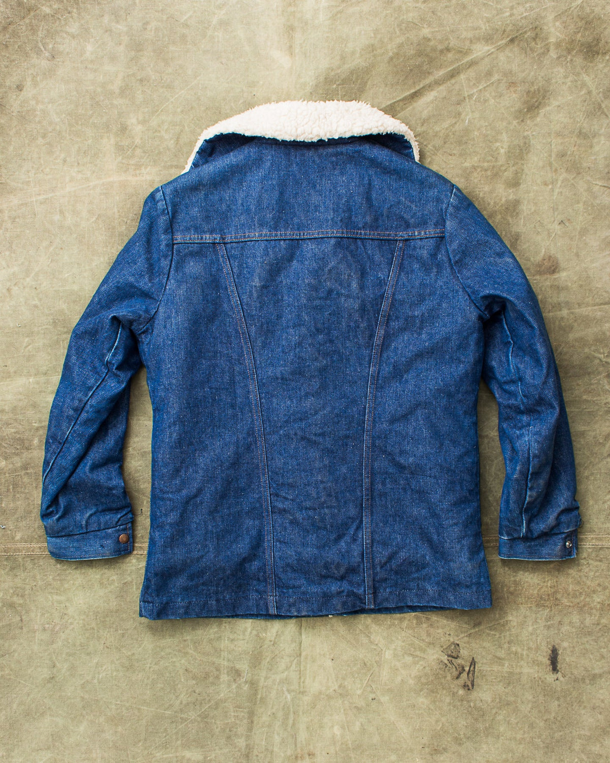 Vintage 70's Wrangler Ranch Coat Broken Twill Denim Jacket