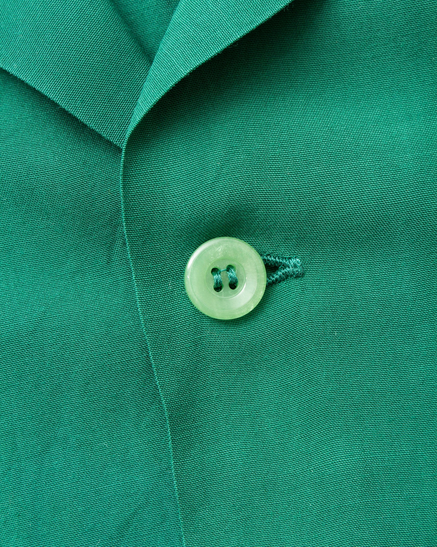 Style Eyes Long Sleeved Rayon Bowling Shirt Green SE29258