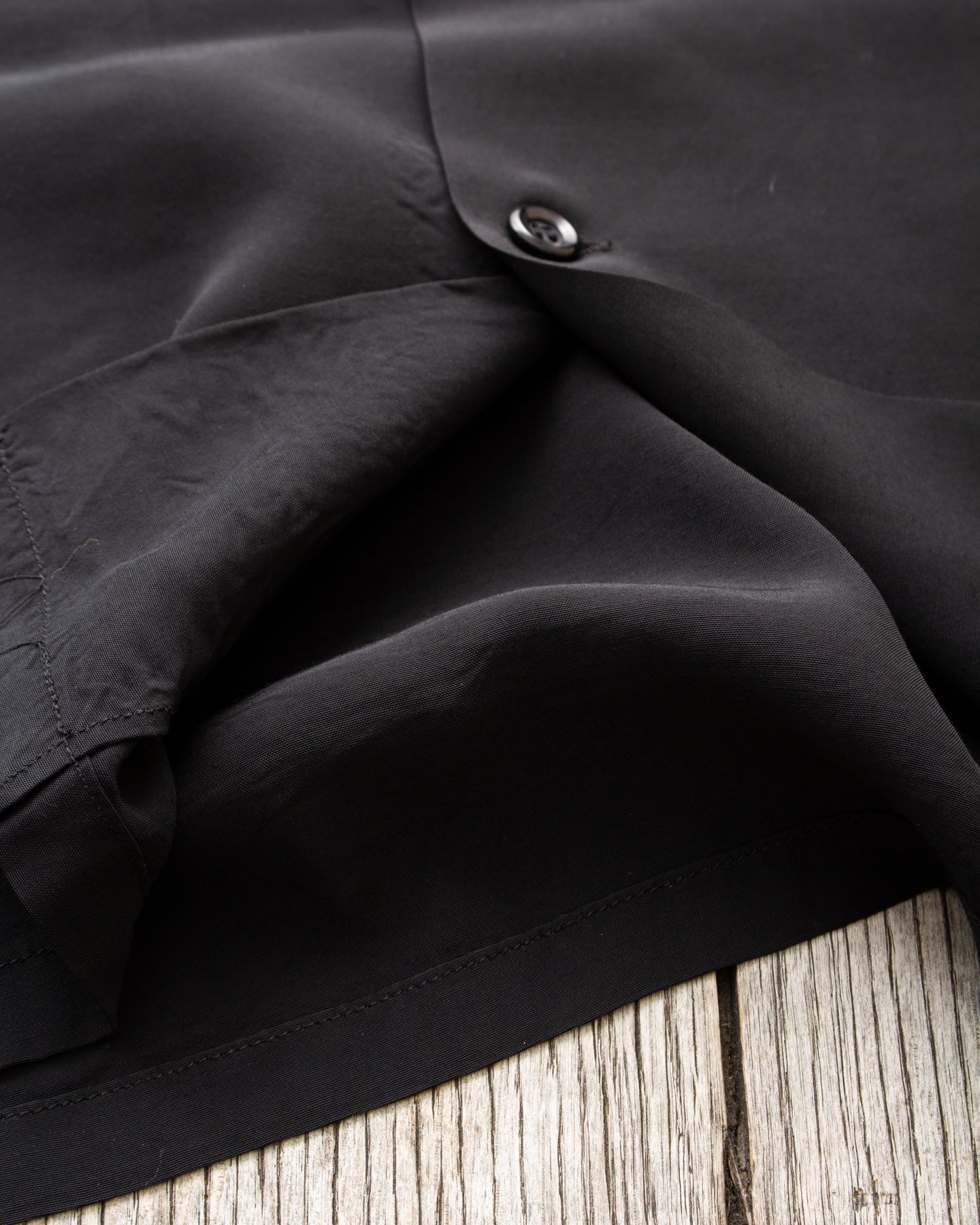 Style Eyes SE29660 Long Sleeved Rayon Bowling Shirt Black