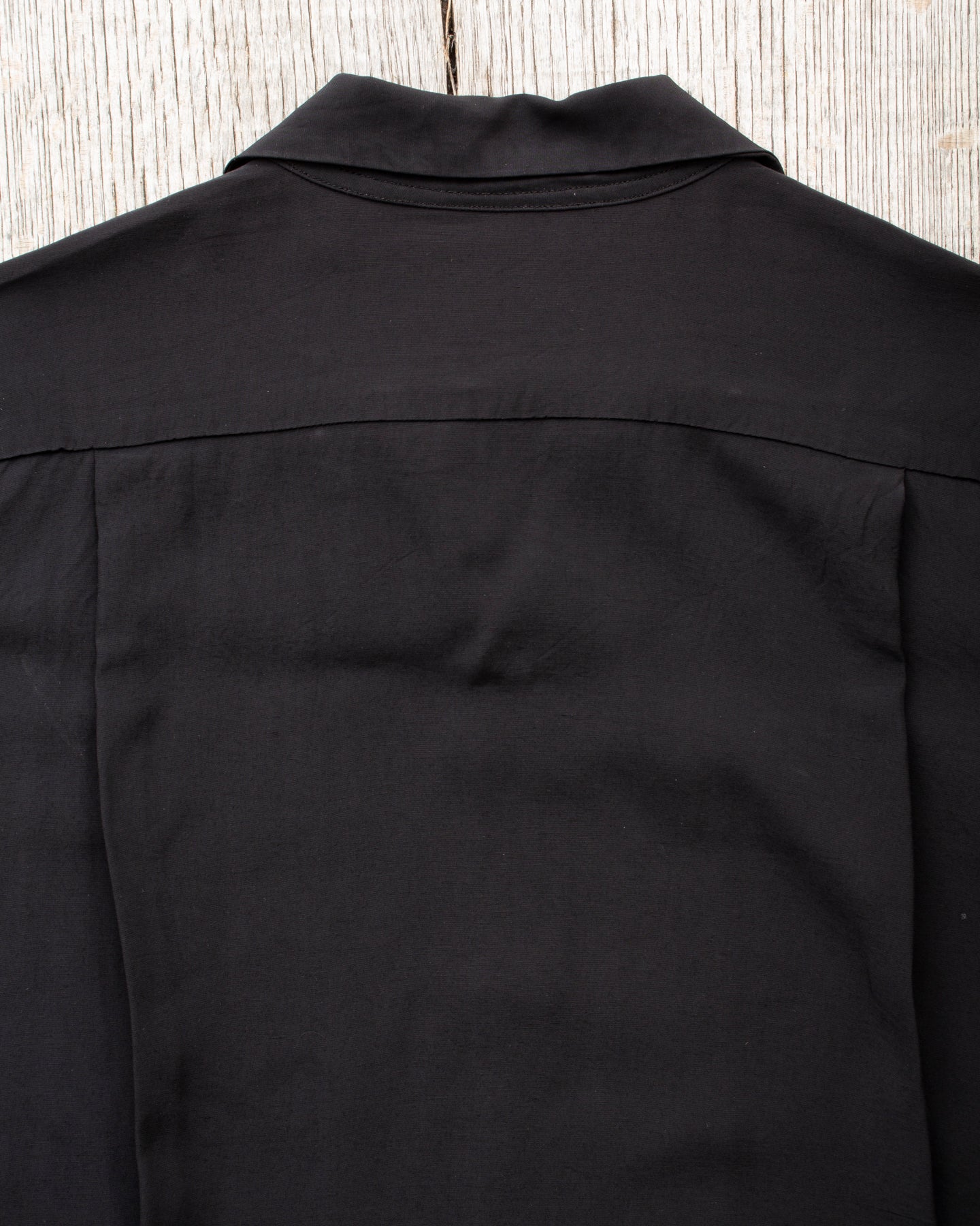 Style Eyes SE29660 Long Sleeved Rayon Bowling Shirt Black