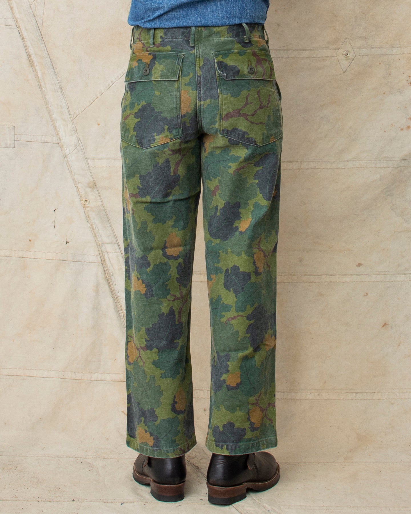 Buzz Rickson's Mitchell Pattern Camouflage Trousers Civilian Model