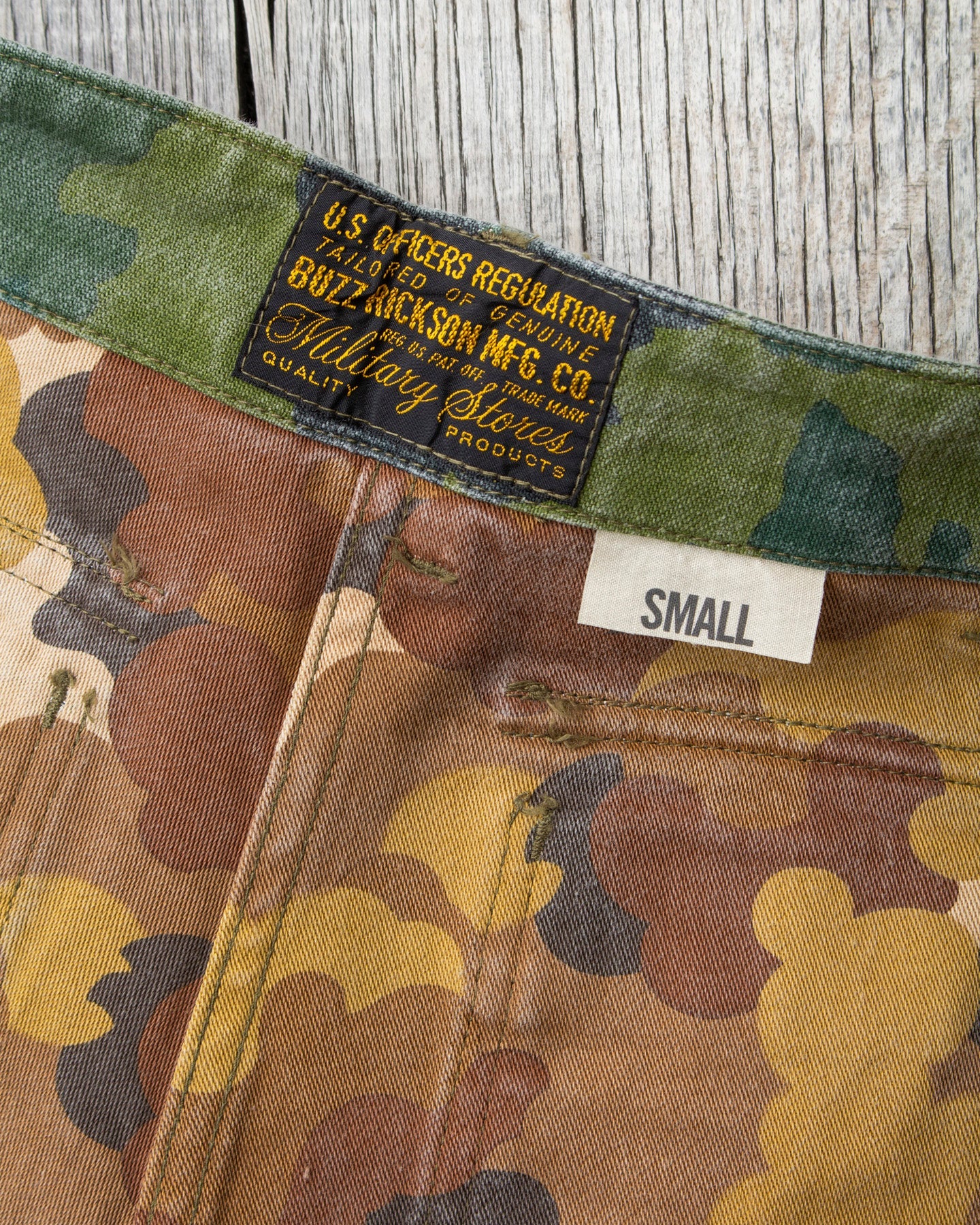 Buzz Rickson's Mitchell Pattern Camouflage Trousers Civilian Model