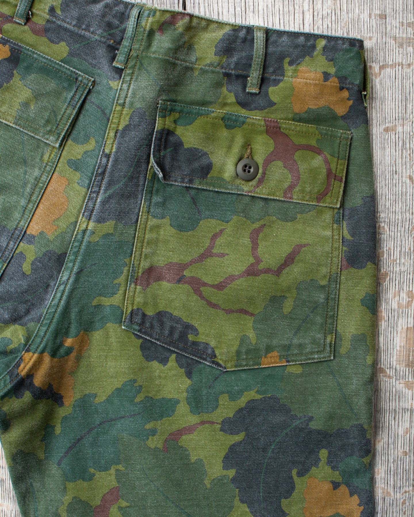 Buzz Rickson's Mitchell Pattern Camouflage Trousers Civilian Model