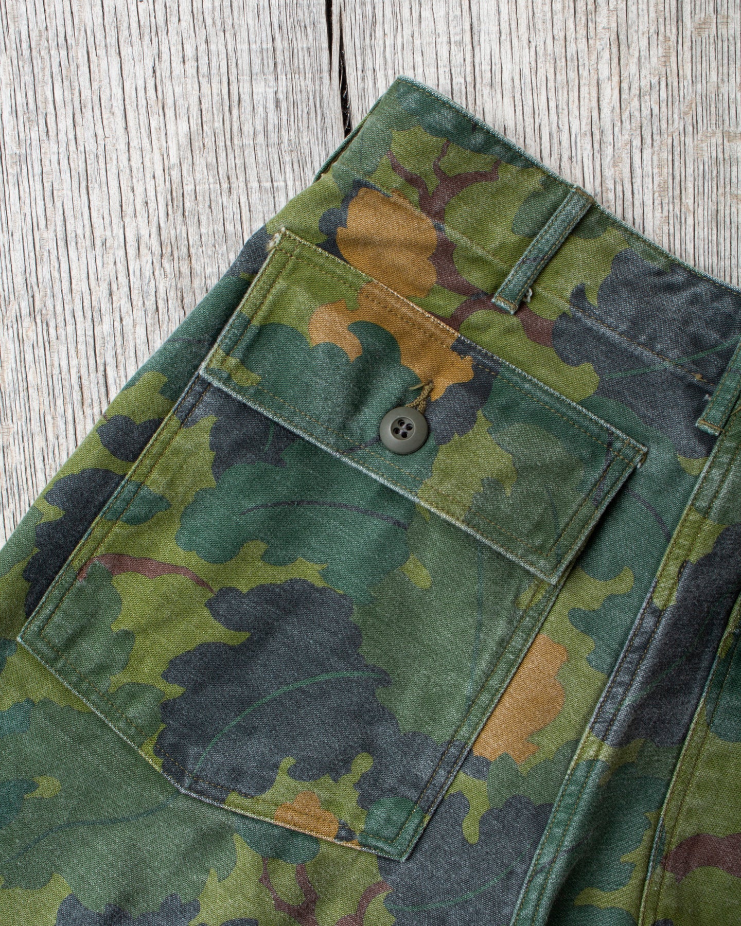 Buzz Rickson's Mitchell Pattern Camouflage Trousers Civilian Model