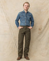Indigofera Wendell Pants Smithson Canvas Desert Moss