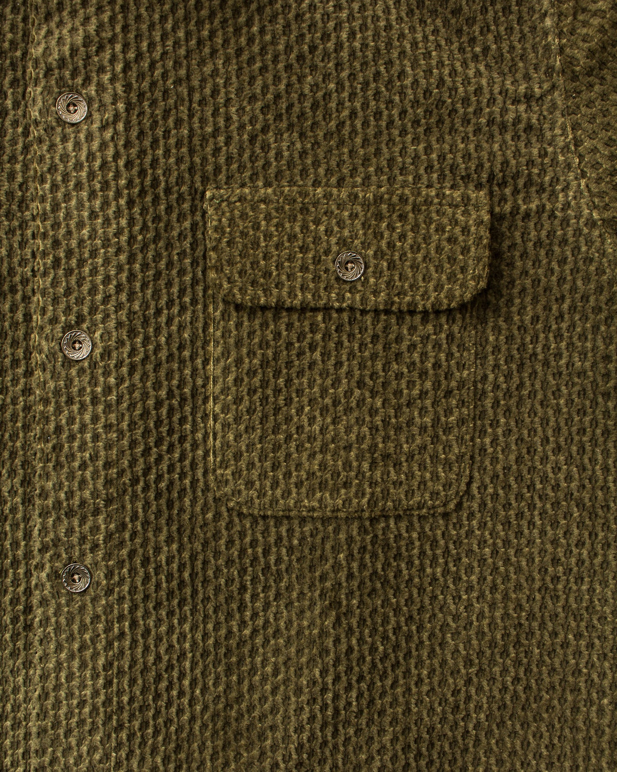Indigofera Webster Shirt Dobby Corduroy Green