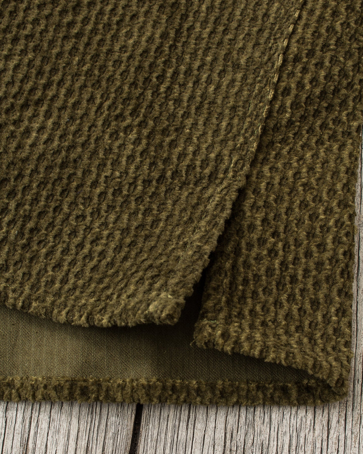 Indigofera Webster Shirt Dobby Corduroy Green
