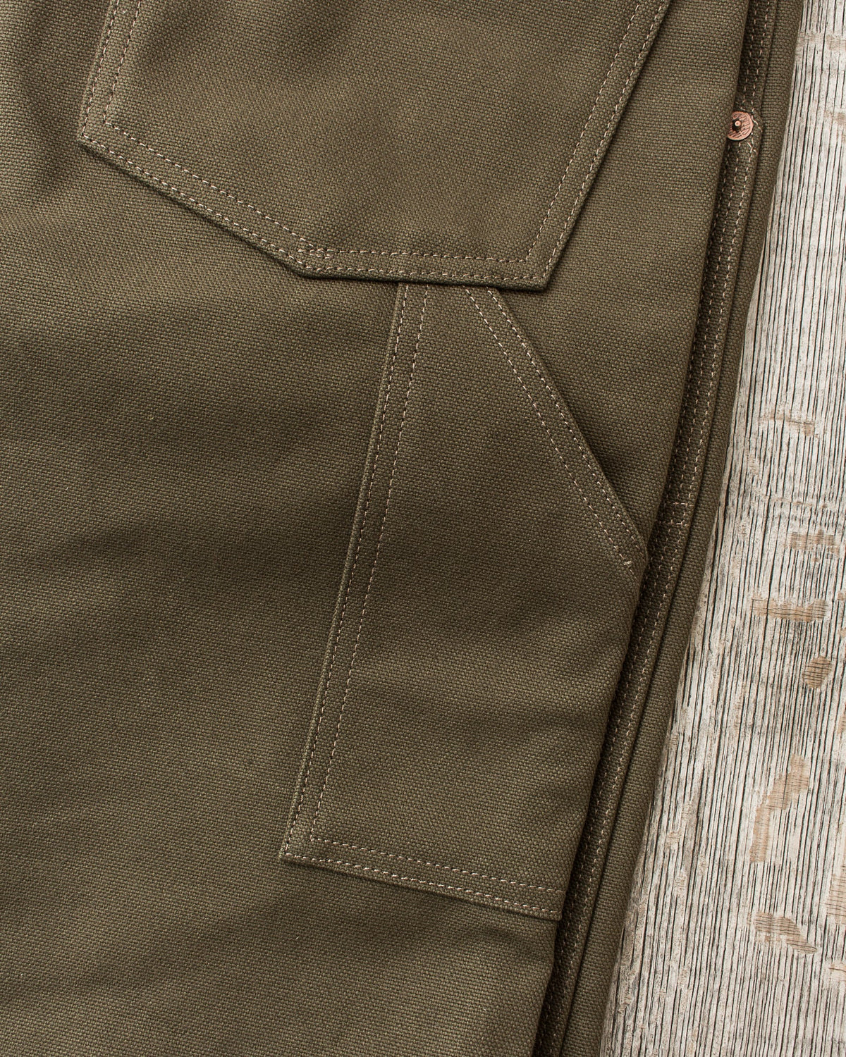 Indigofera Wendell Pants Smithson Canvas Desert Moss