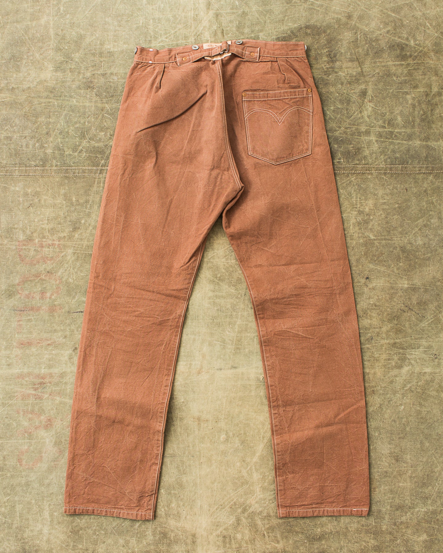 Second Hand LVC 1873 Cotton Duck Waist Overall W 34 / L 36