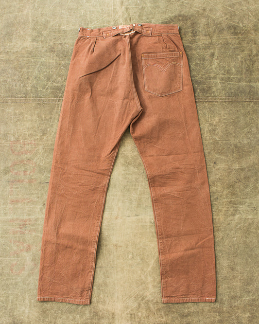 Second Hand LVC 1873 Cotton Duck Waist Overall W 34 / L 36