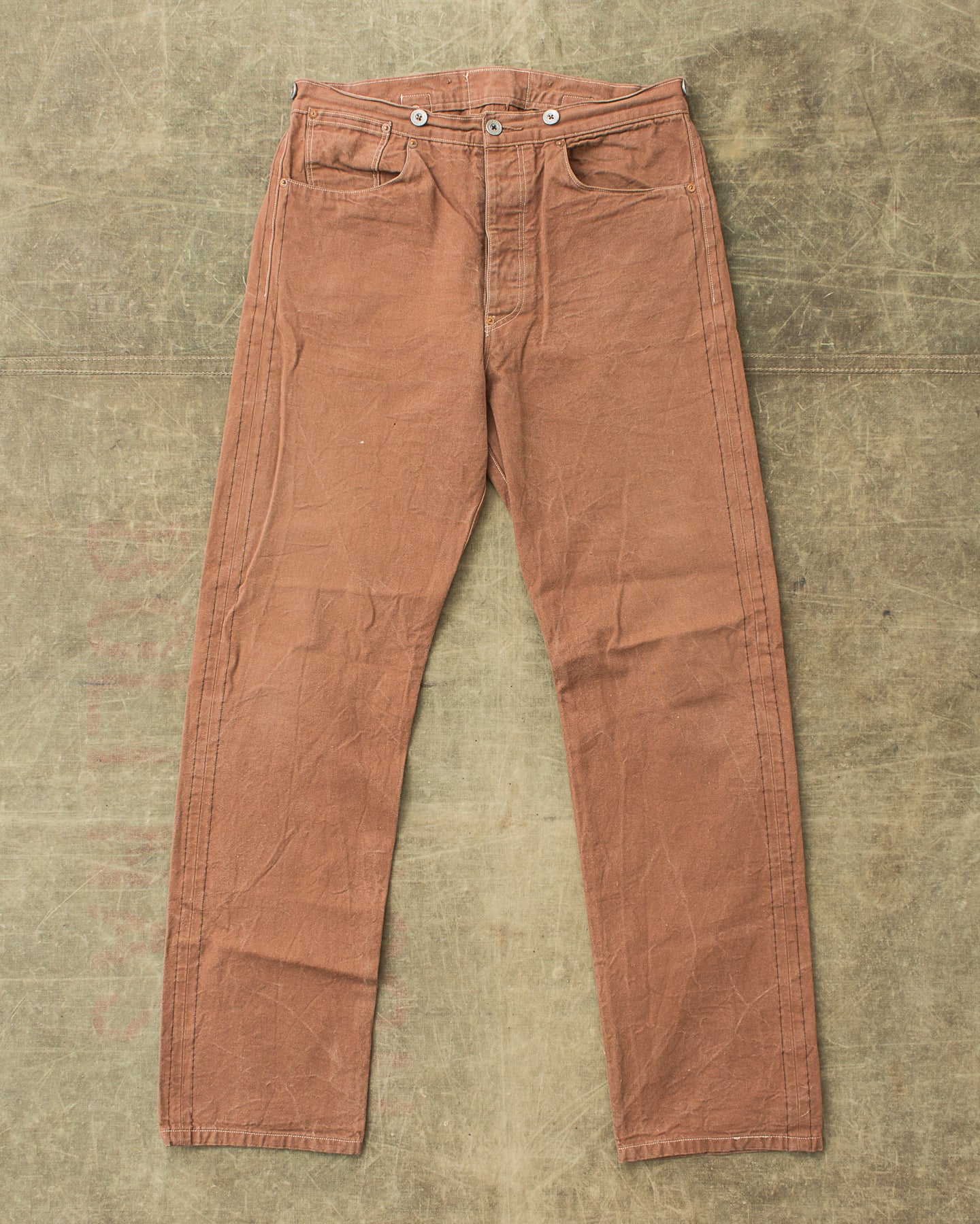 Second Hand LVC 1873 Cotton Duck Waist Overall W 34 / L 36