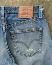 Second Hand, Hand Mended 00s Levi's 501 Jeans W 32 /  L 34