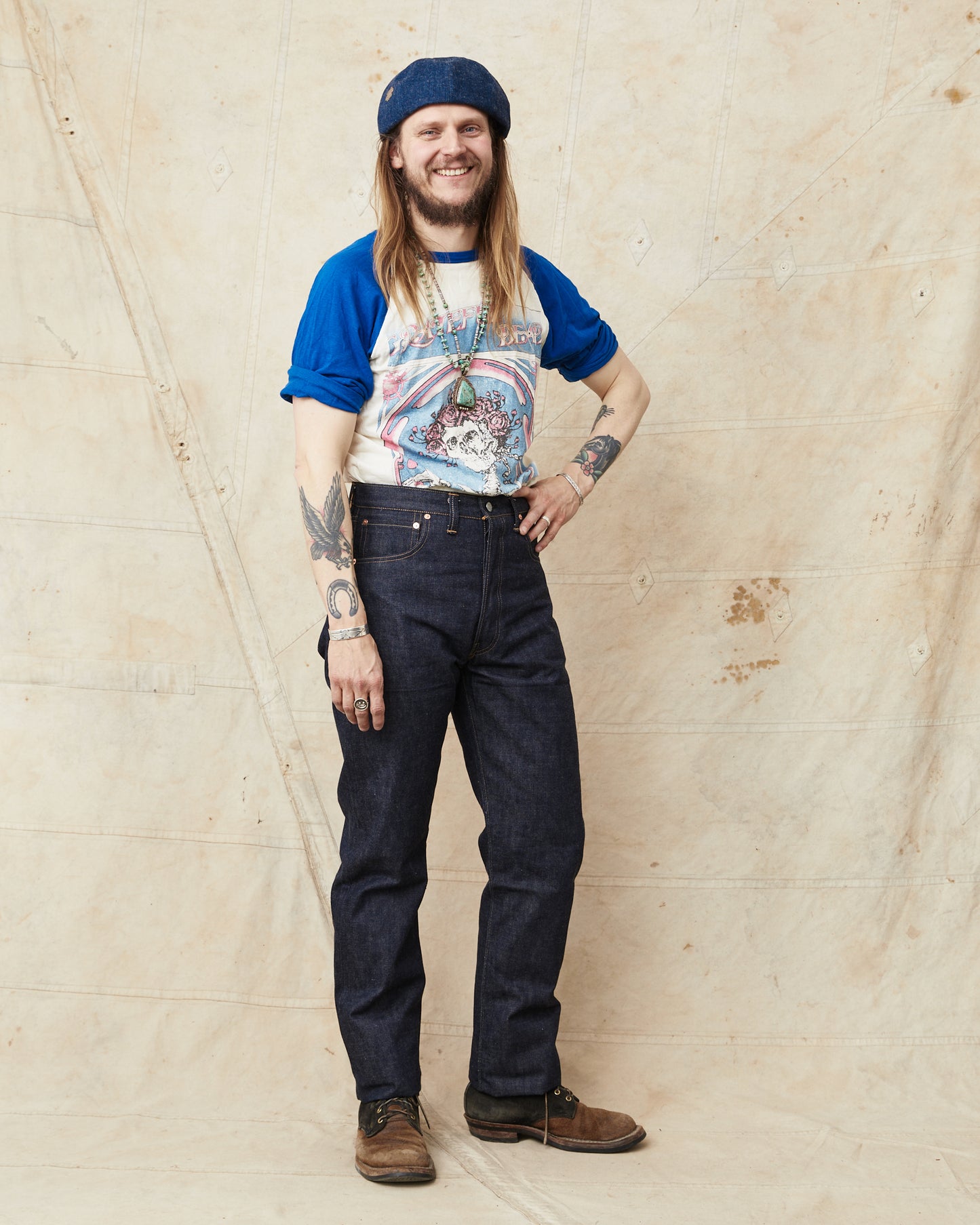 Denime by Warehouse & Co Lot 220XX 1947 Model Jeans Non Wash