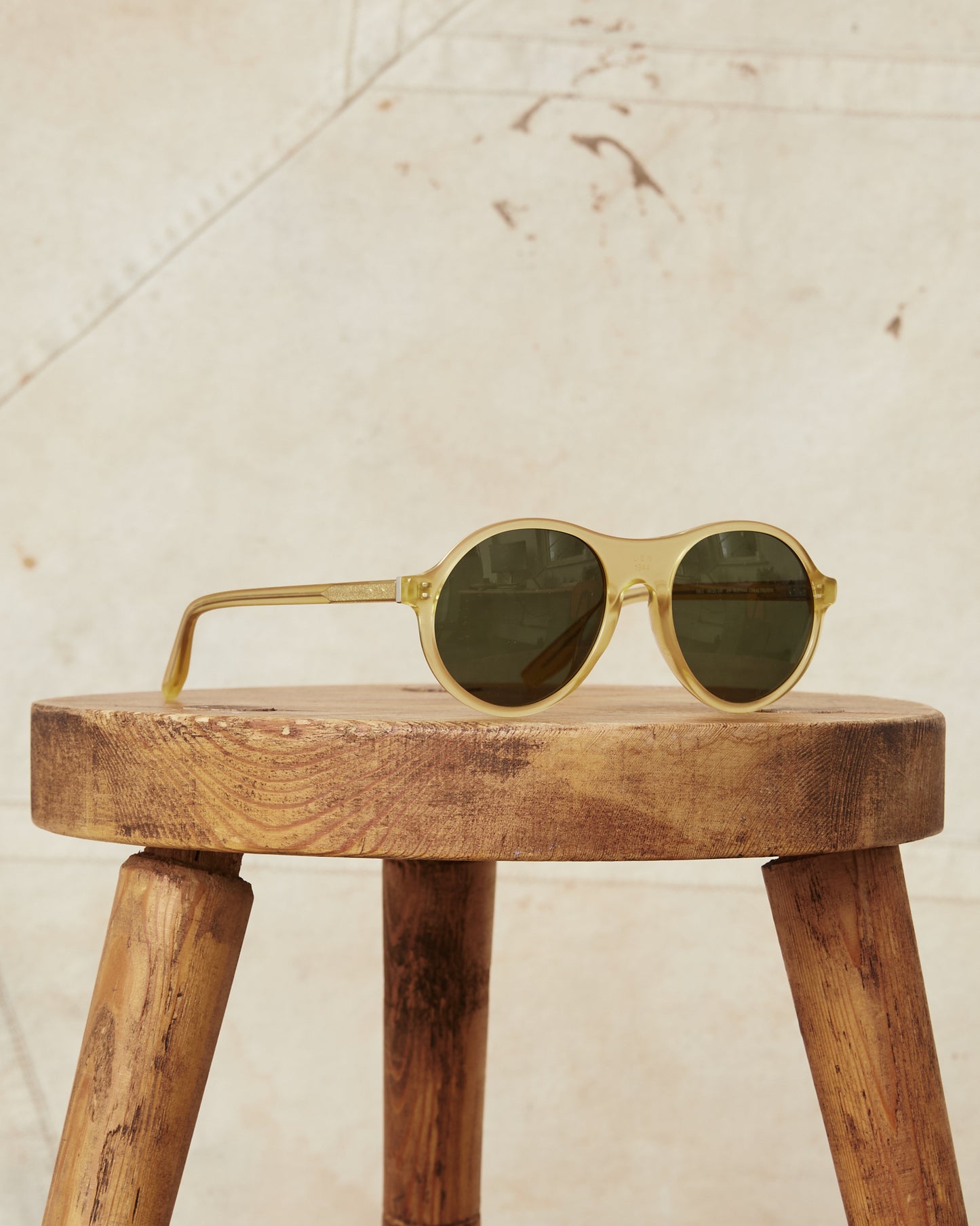 Papa Nui Cap Co. Coral Cruiser Sunglasses USN N3B Yellow