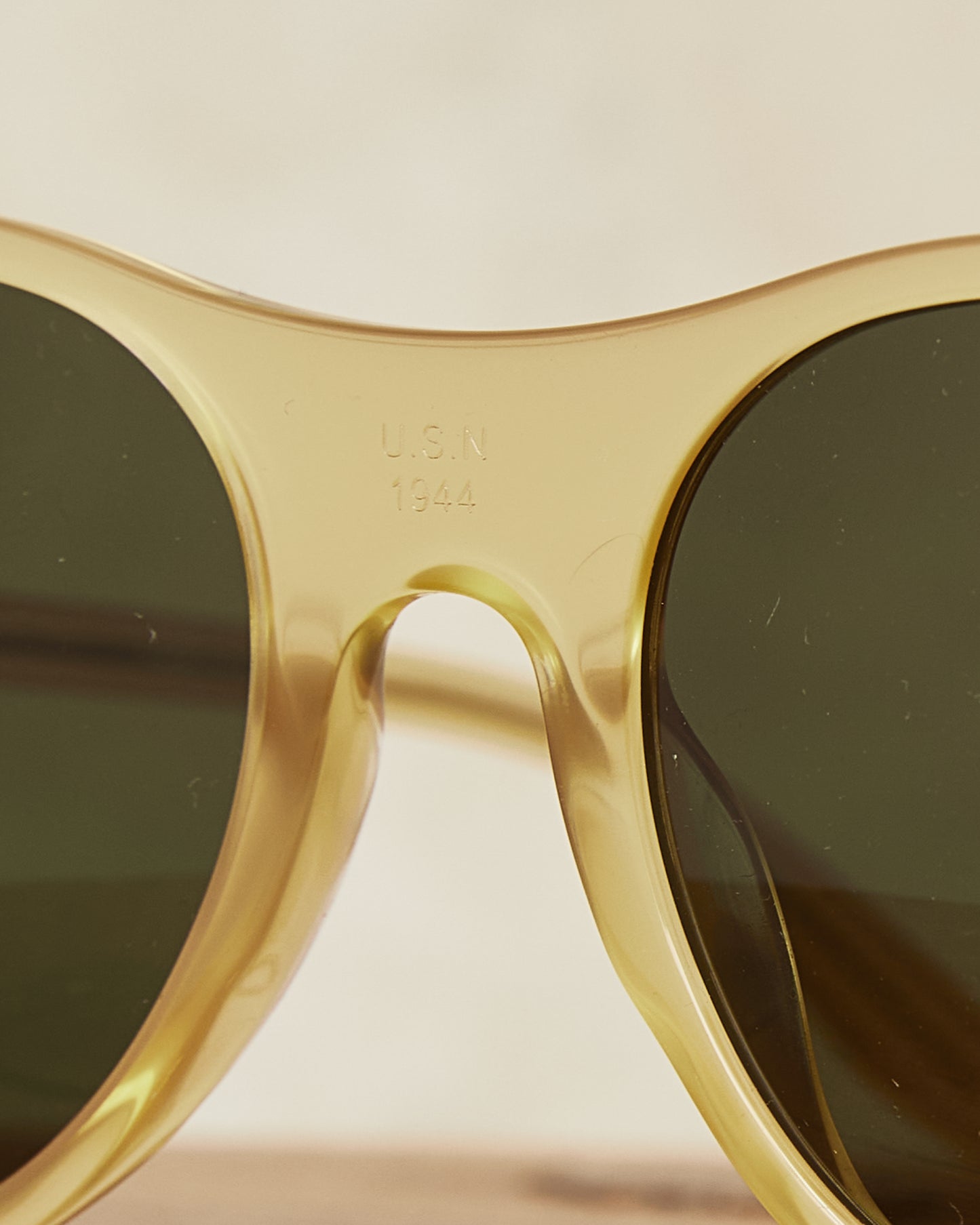 Papa Nui Cap Co. Coral Cruiser Sunglasses USN N3B Yellow