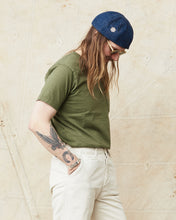 Whitesville WV78932 Olive Heavyweight Short Sleeve Pocket T-shirt
