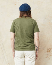 Whitesville WV78932 Olive Heavyweight Short Sleeve Pocket T-shirt