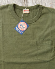 Whitesville WV78932 Olive Heavyweight Short Sleeve Pocket T-shirt