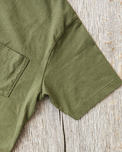 Whitesville WV78932 Olive Heavyweight Short Sleeve Pocket T-shirt