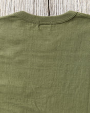 Whitesville WV78932 Olive Heavyweight Short Sleeve Pocket T-shirt