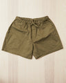 Papa Nui Cap Co. Atoll Beach Trunks Cotton HBT Twill Olive