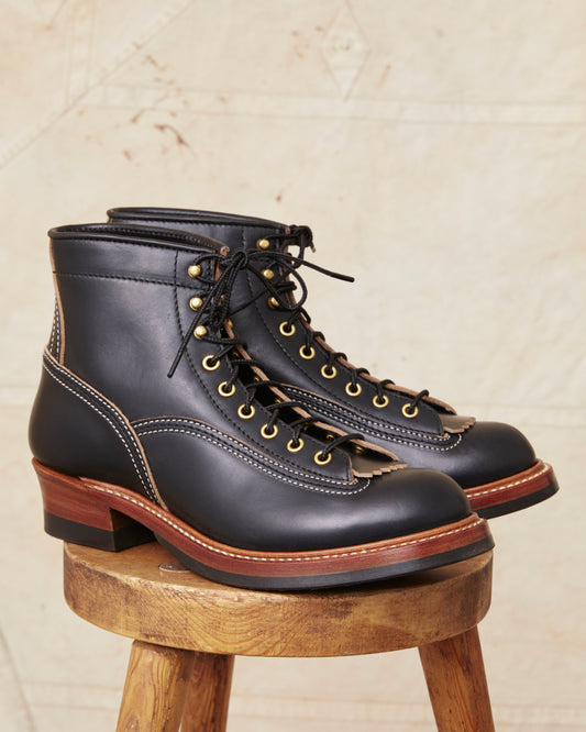 John Lofgren LK-004 Donkey Puncher Boot Horween Leather CXL Black