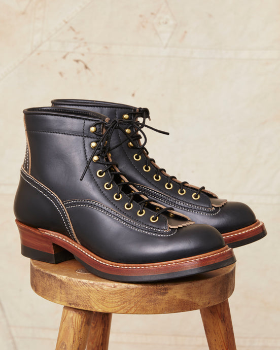 John Lofgren LK-004 Donkey Puncher Boot Horween Leather CXL Black