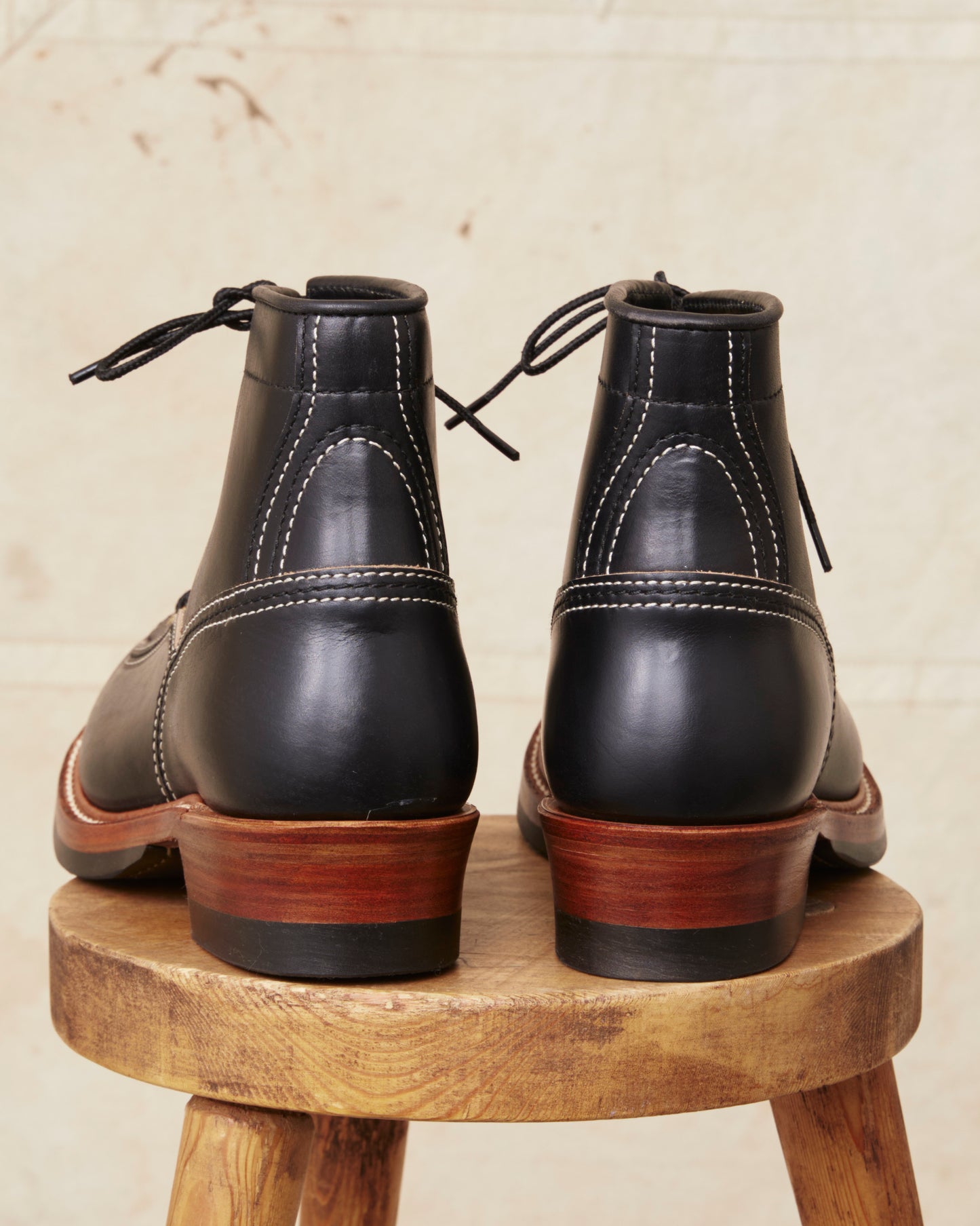 John Lofgren LK-004 Donkey Puncher Boot Horween Leather CXL Black