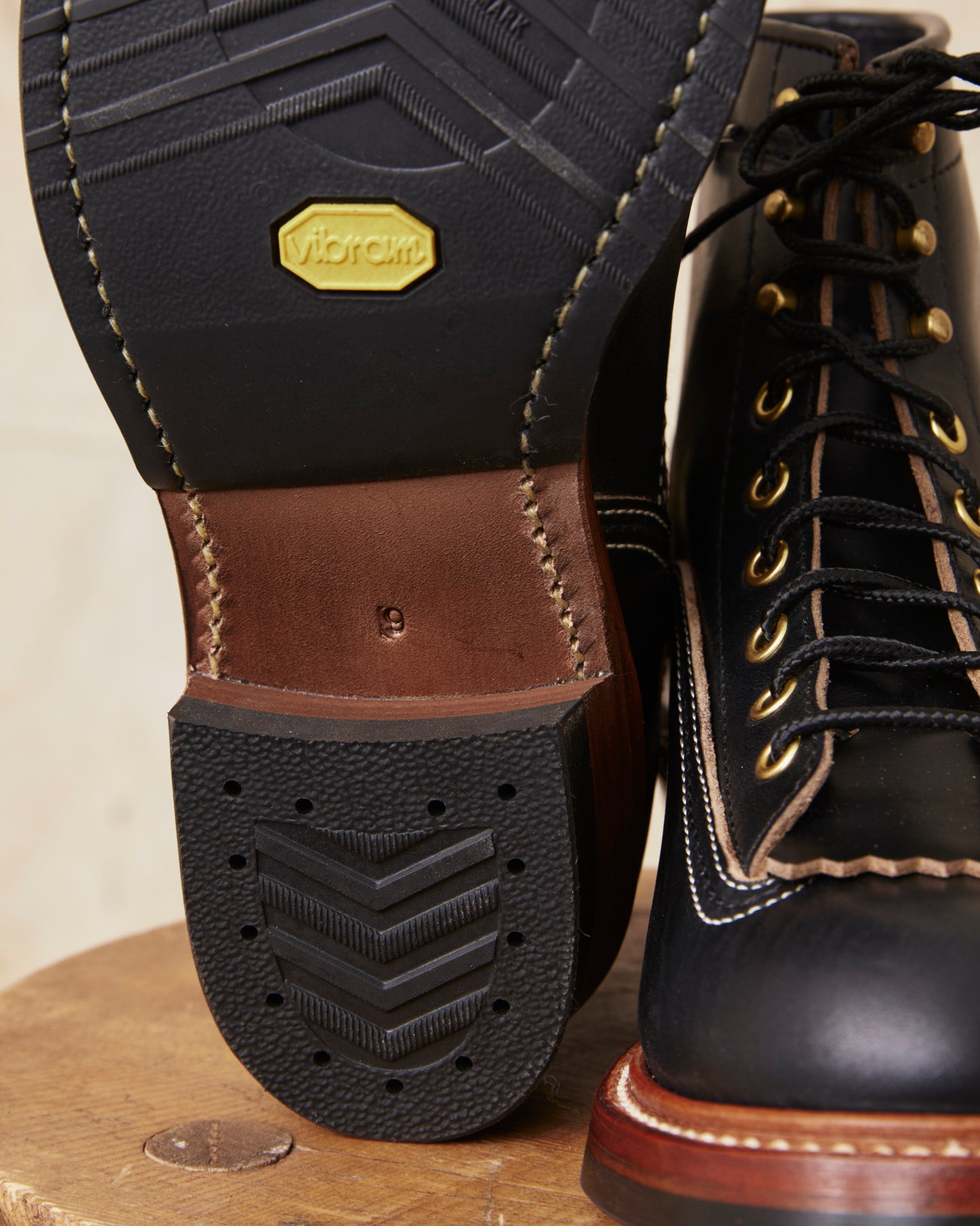John Lofgren LK-004 Donkey Puncher Boot Horween Leather CXL Black