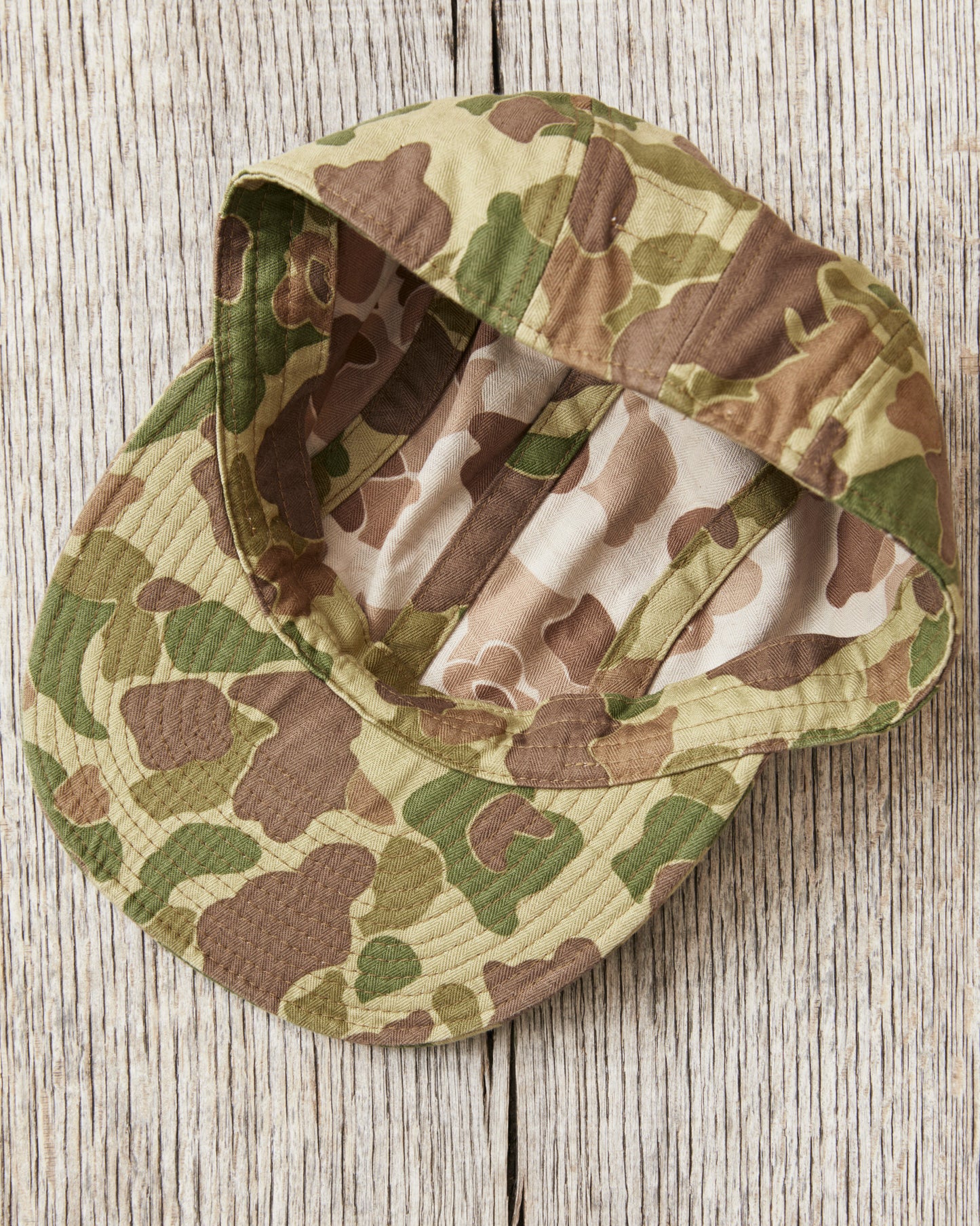 Papa Nui Cap Co. Hell Cat Cap Frog Skin Camo
