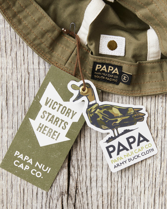 Papa Nui Cap Co. A-3 HBT Twill Cap