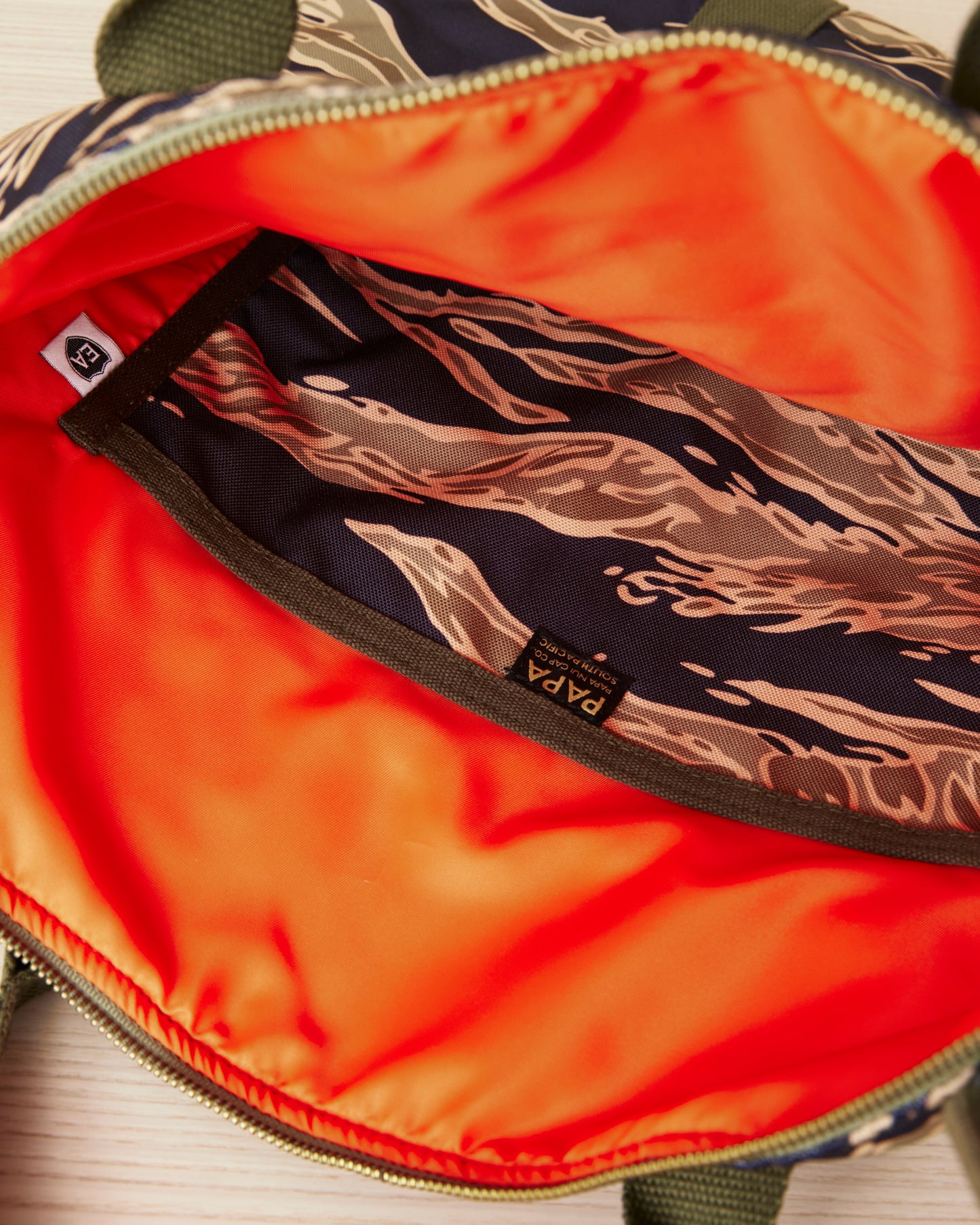 Papa Nui Cap Co. Tiger Helmet Bag