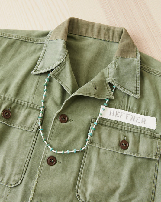Papa Nui Cap Co. The Heishi Mermaid Necklace White