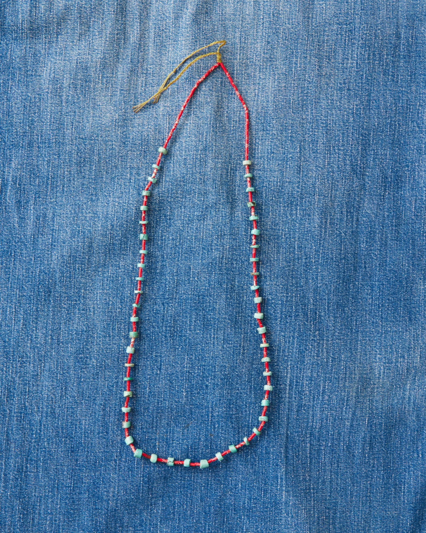 Papa Nui Cap Co. The Heishi Mermaid Necklace Red