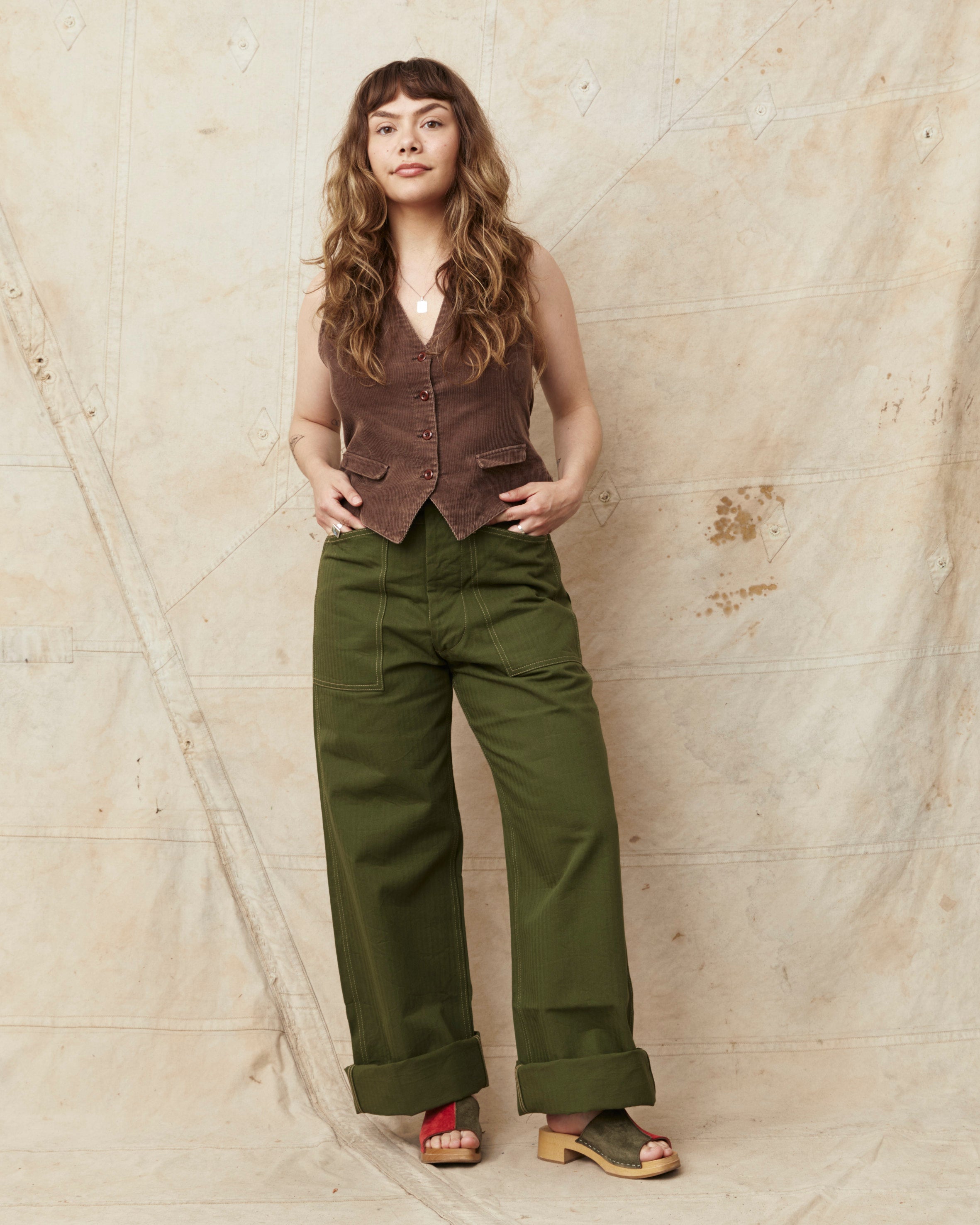 OVY×GHbM BRITISH TWILL TROUSERS Mサイズ Buzz Rickson's BR42534 USMC M-41 HBT Twill Pants – Second Sunrise