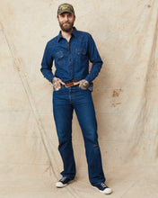 Indigofera Ryman Denim Shirt Neppy Indigo