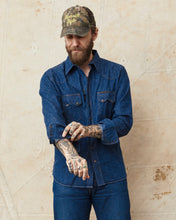 Indigofera Ryman Denim Shirt Neppy Indigo