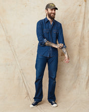 Indigofera Ryman Denim Shirt Neppy Indigo