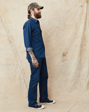 Indigofera Ryman Denim Shirt Neppy Indigo