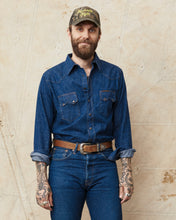 Indigofera Ryman Denim Shirt Neppy Indigo