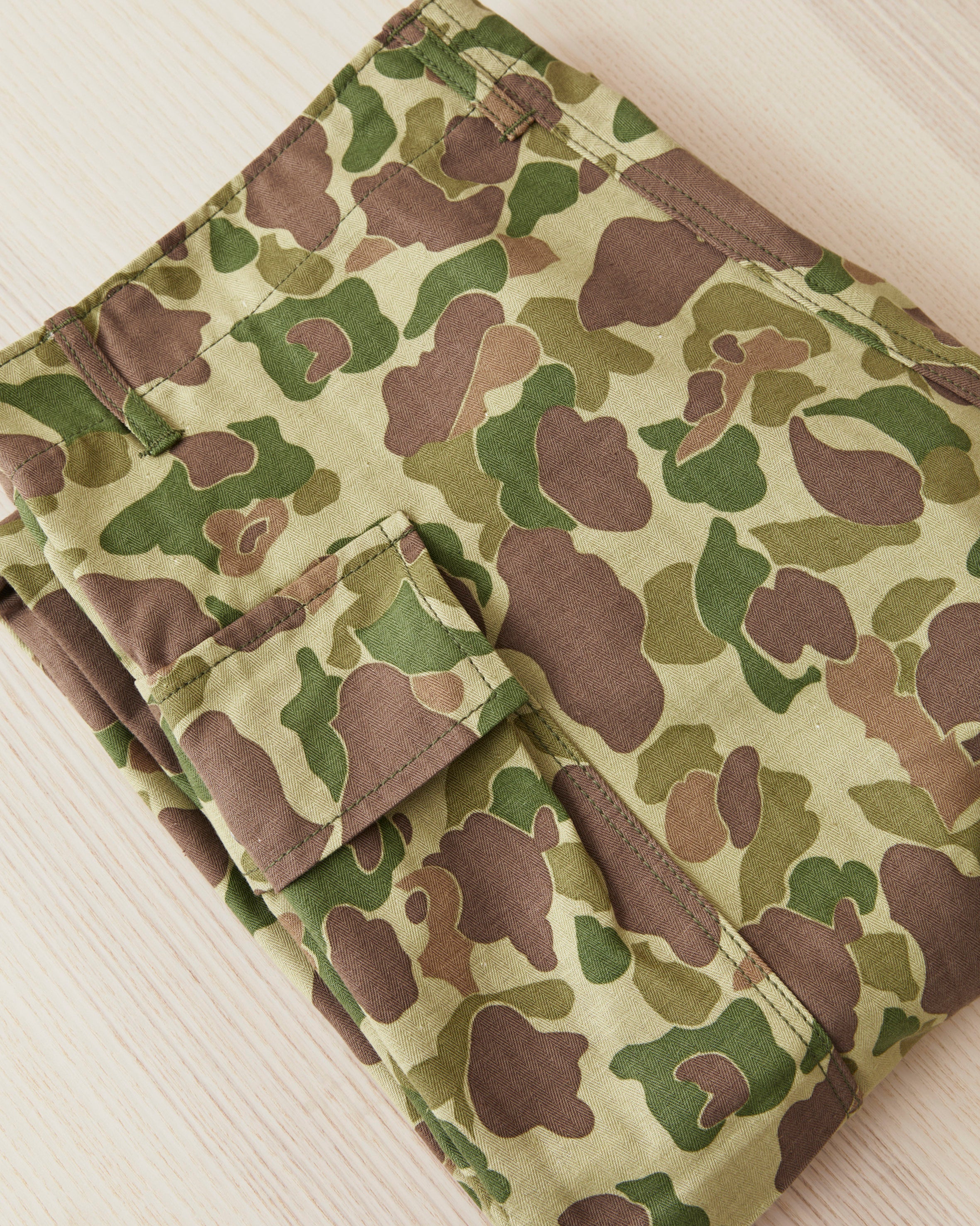Bryceland's The Black Bean Label P13's Pants Frogskin Camouflage