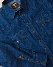 Indigofera Ryman Denim Shirt Neppy Indigo